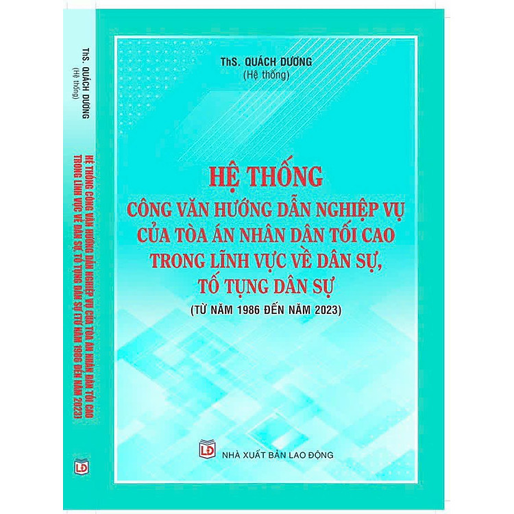 Hệ thống Công văn hướng dẫn nghiệp vụ của Tòa án nhân dân tối cao trong lĩnh vực Dân sự và Tố tụng Dân sự (từ năm 1986 đến năm 2023) - Ảnh 2