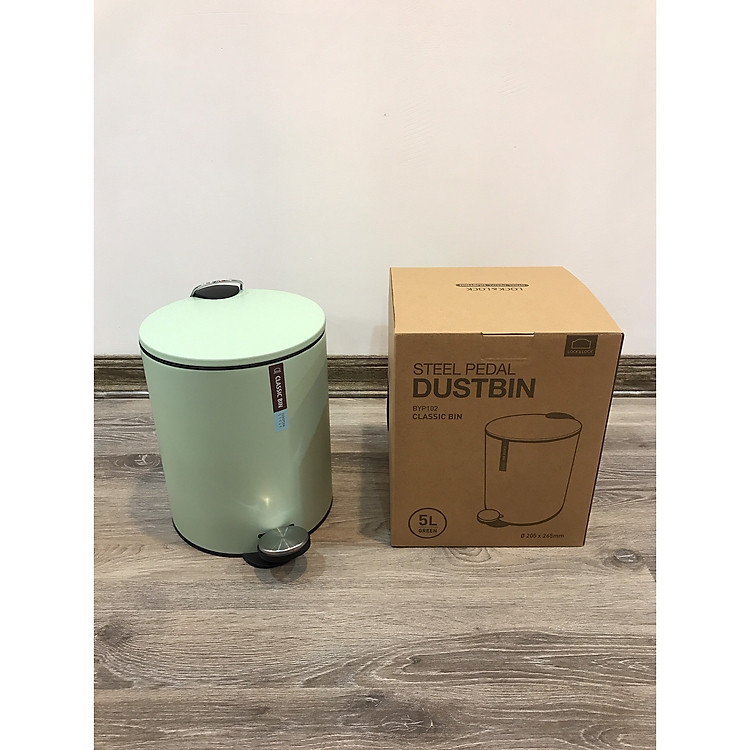 Thùng rác có đạp chân Lock&Lock Classic BYP102-5lit