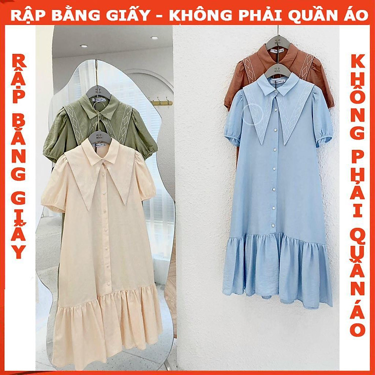 Rập giấy may đầm bầu BA17 (Bản vẽ)