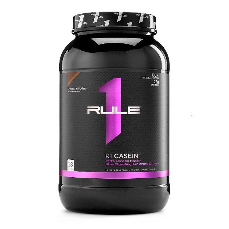 Sữa tăng cơ Rule 1 Casein 28 servings - 952g tặng 1 gói thử hãng Rule 1 bất kì