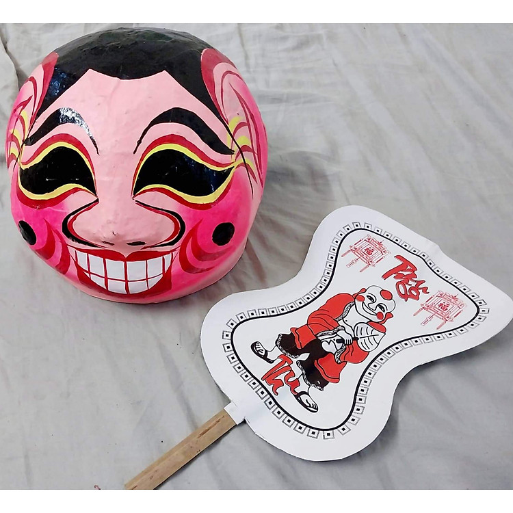Mua tại Tiki: Đầu lân trung thu cho bé 40x30cm Chính hãng Giá tốt