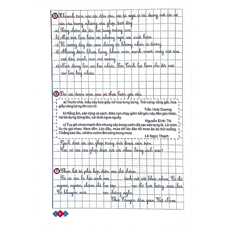 Vở Ô Li Bài Tập Tiếng Việt Lớp 5 - Tập 2 (Chân Trời) - Ảnh 6