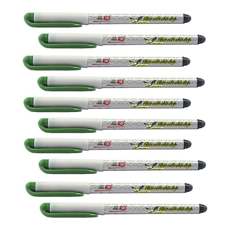 Bộ 10 Bút lông kim lá tre Điểm 10 FL-09