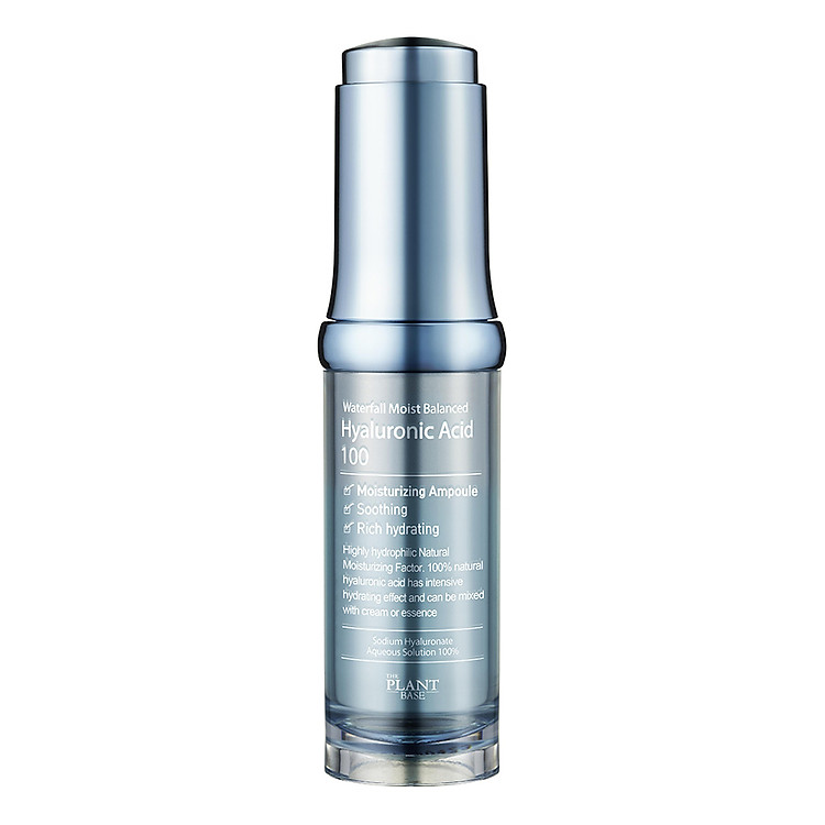 Serum Cấp Ẩm Giúp Da Mịn Màng Tươi Trẻ Waterfall Moist Balanced Hyaluronic Acid 100 The Plant Base