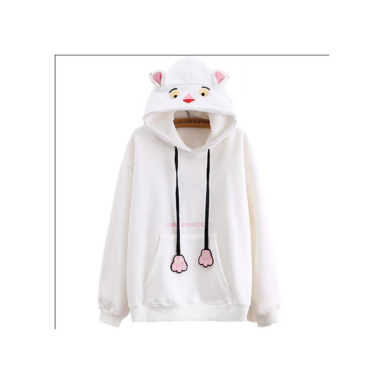 ÁO HOODIE NỮ MŨ MÈO DỄ THƯƠNG