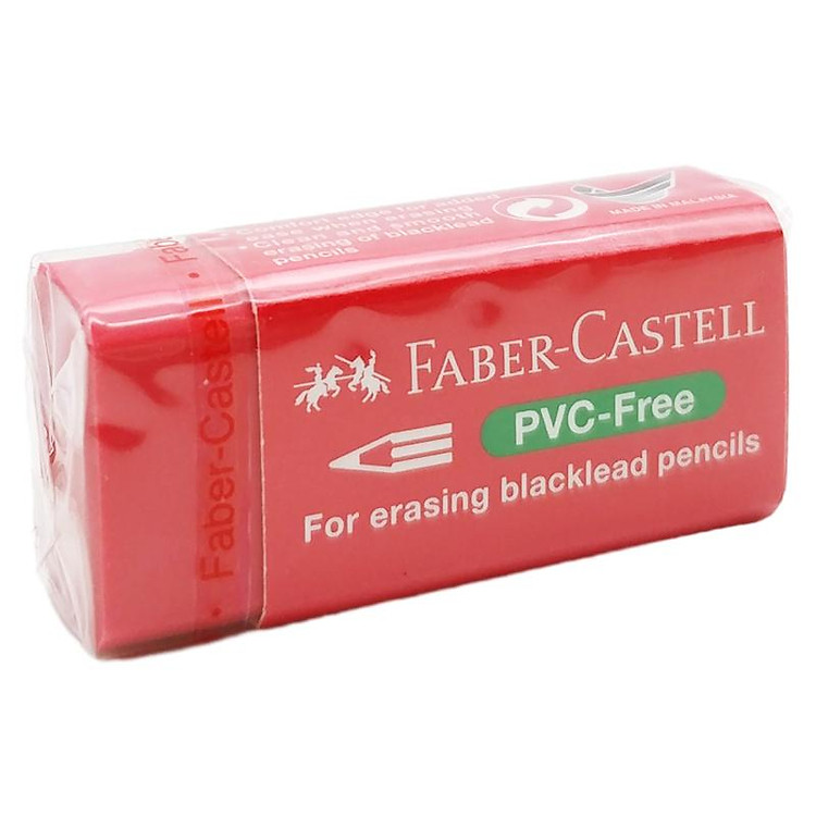 Gôm Tẩy Faber-Castell 189531 - Màu Đỏ - Ảnh 4