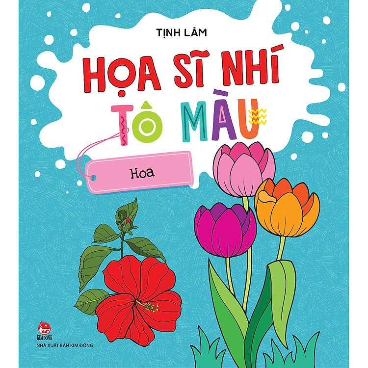Họa Sĩ Nhí Tô Màu: Hoa