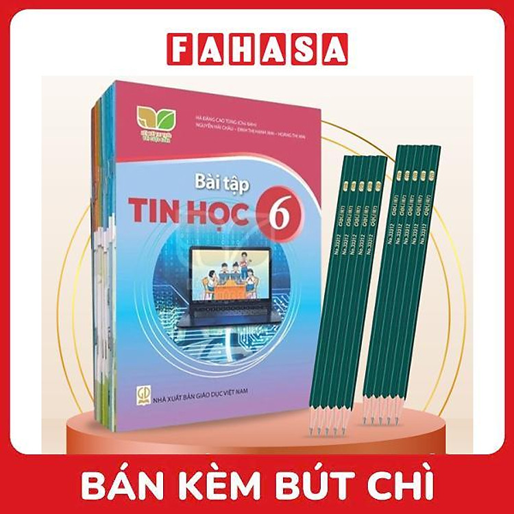 Sách Giáo Khoa Bộ Lớp 6 - Kết Nối - Sách Bài Tập (Bộ 12 Cuốn) (Không Sử) (Chuẩn) - Kèm 10 Bút Chì