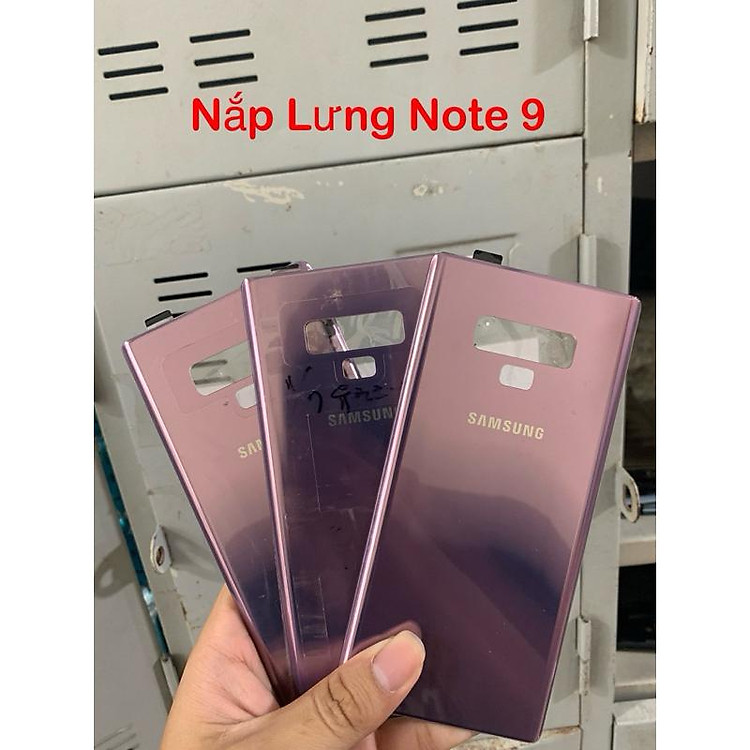 Nắp Lưng Kính SamSung Galaxy Note 9 New Zin Chính Hãng. Thanh lý màu tím