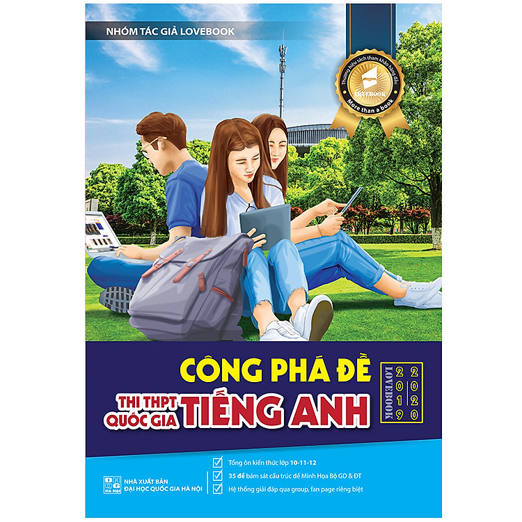Sách Công Phá Đề Thi THPT Quốc Gia môn Tiếng Anh - Tổng Ôn và Luyện Đề