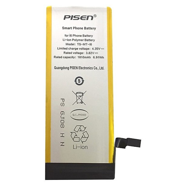 Pin điện thoại Pisen Dành Cho iPhone 6 - Hàng Nhập Khẩu