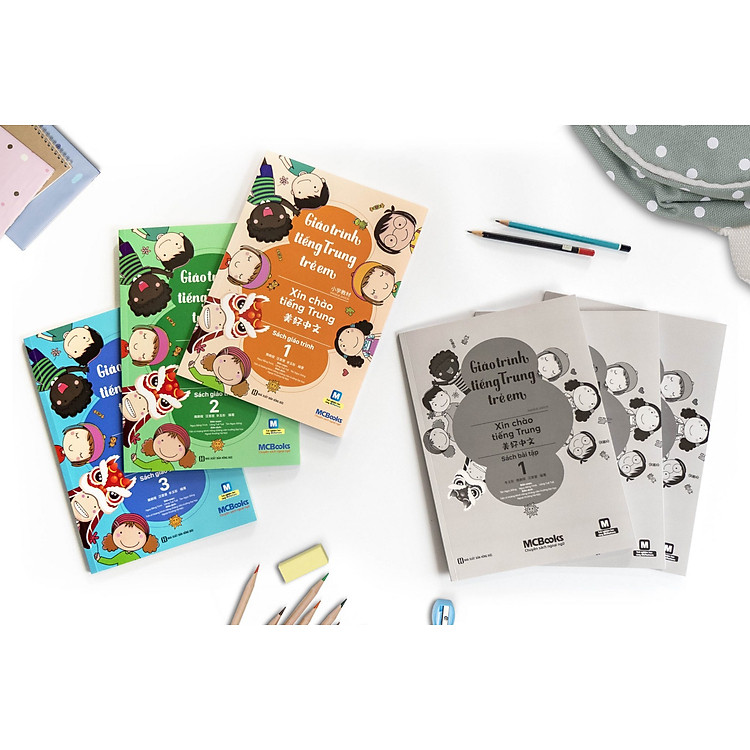 Giáo Trình Tiếng Trung Trẻ Em - Xin Chào Tiếng Trung Tập 1 (Bài Học+ Bài Tập) - Ảnh 9