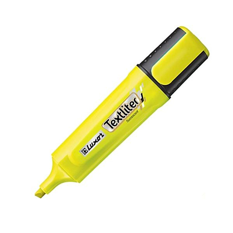 Bút Dạ Quang Luxor Textline 4011 - Vàng Chanh - Ảnh 2