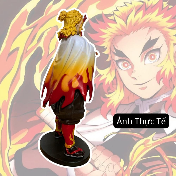 Mô Hình Viêm Trụ Rengoku 17Cm KINGFIGU - Ảnh 3