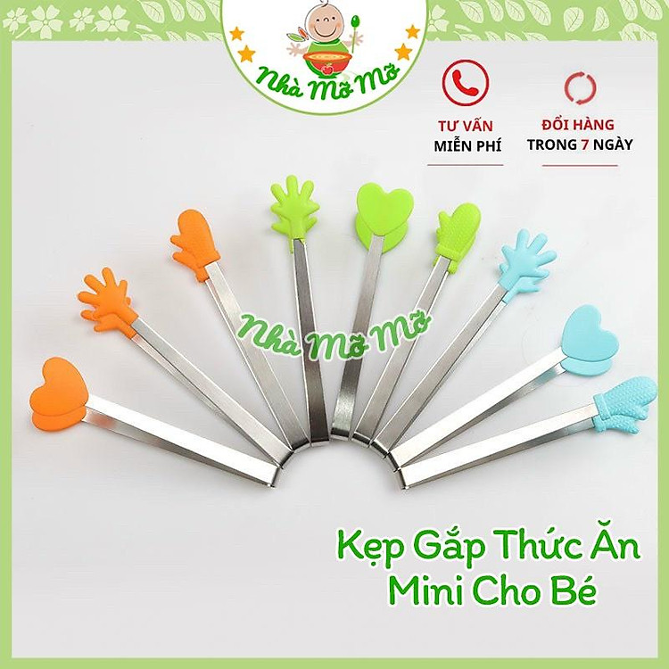 Kẹp Gắp Mini Gắp Thức Ăn Cho Bé