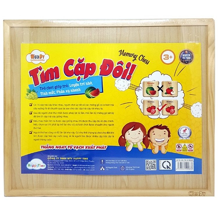Đồ Chơi Gỗ - Cặp Đôi Tại Fahasa Chính hãng Giá rẻ - Hình ảnh 2