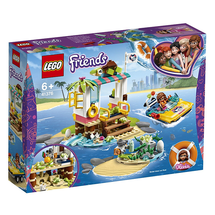 Trạm Giải Cứu Rùa Biển LEGO 41376