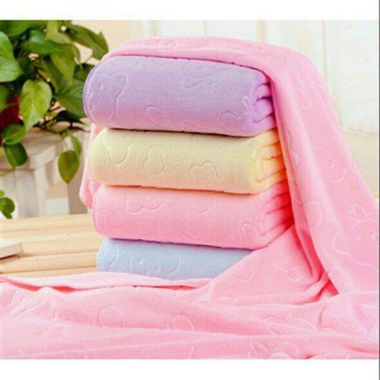 COMBO 5 KHĂN BÔNG TẮM MỀM MỊN CHO MẸ VÀ BÉ