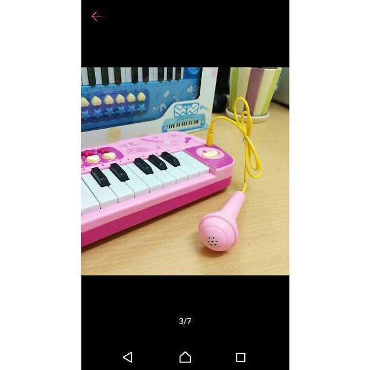 Đàn piano cho bé kèm Mic Chính hãng Tiết kiệm - Hình ảnh 4