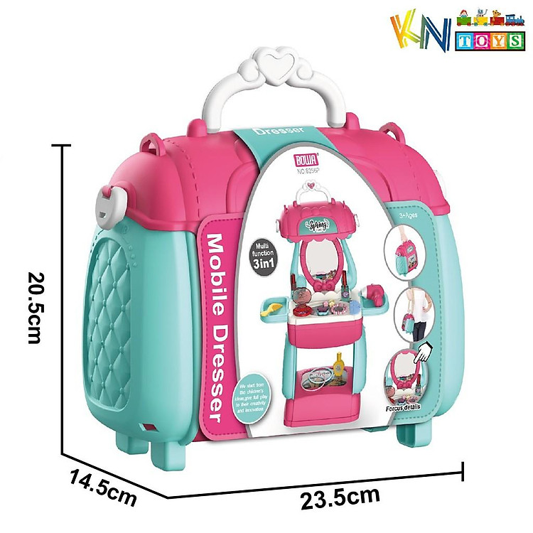 Đồ chơi trang điểm cho bé gái BOWA Chính hãng Giá rẻ - Hình ảnh 3