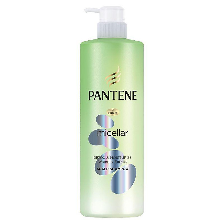 Dầu Gội Pantene Micellar Detox Hoa Súng 530ML