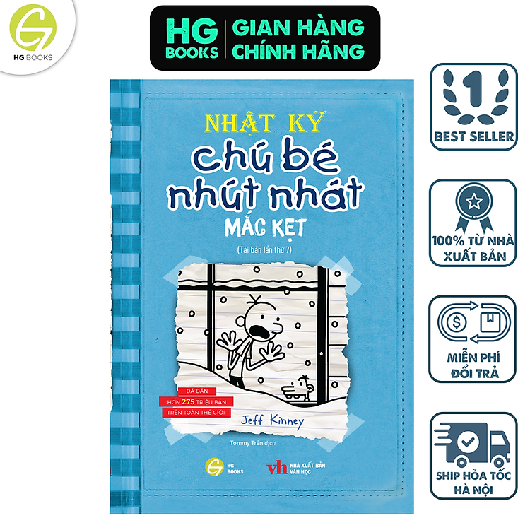 Nhật Ký Chú Bé Nhút Nhát – Tập 6: Mắc Kẹt