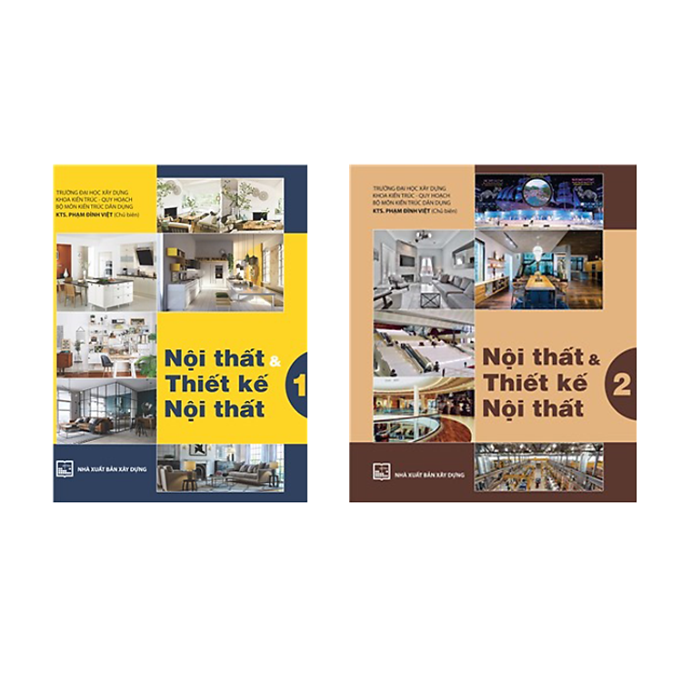 Nội Thất & Thiết Kế Nội Thất – 2 Tập/Bộ