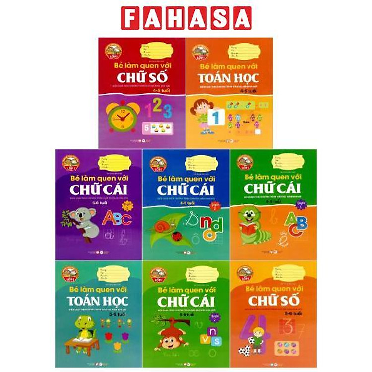 Bé Vào Lớp 1 – Biên Soạn Theo Chương Trình Giáo Dục Mầm Non Mới