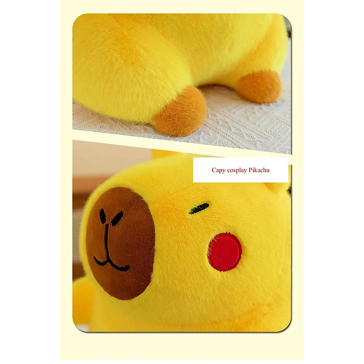 Mua Thú nhồi bông capybara cosplay dễ thương Chính hãng Tiết kiệm - Hình ảnh 5