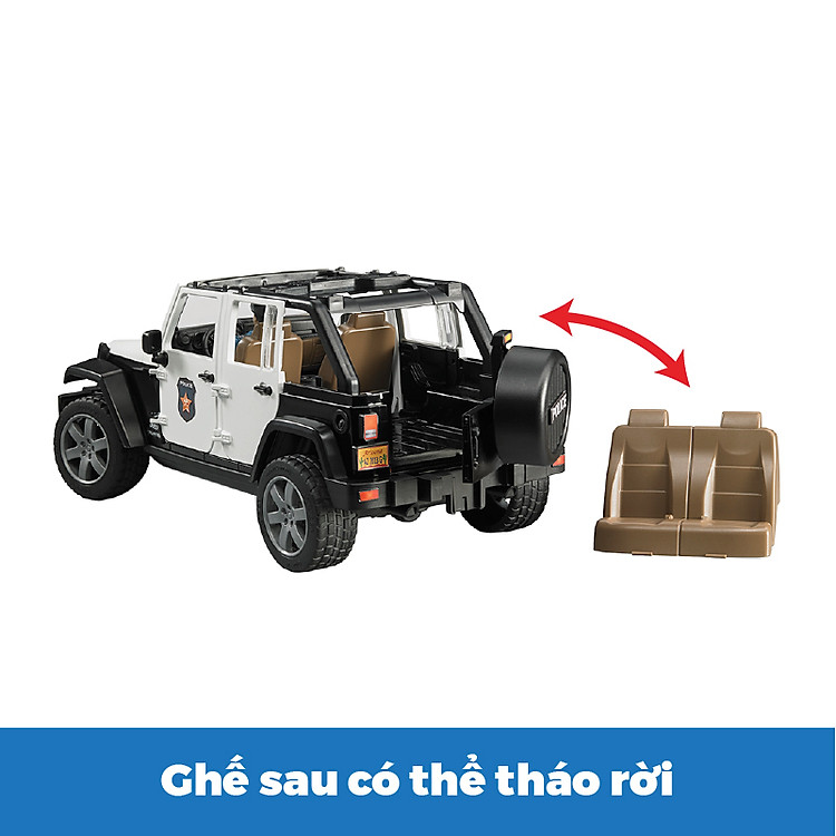 Đồ Chơi BRUDER Xe Cảnh Sát 1:16 Chính hãng Tiết kiệm - Hình ảnh 2