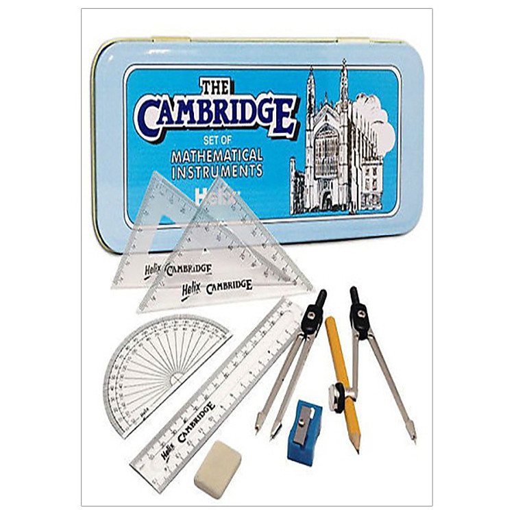 Hộp Thước Compa Helix Cambridge