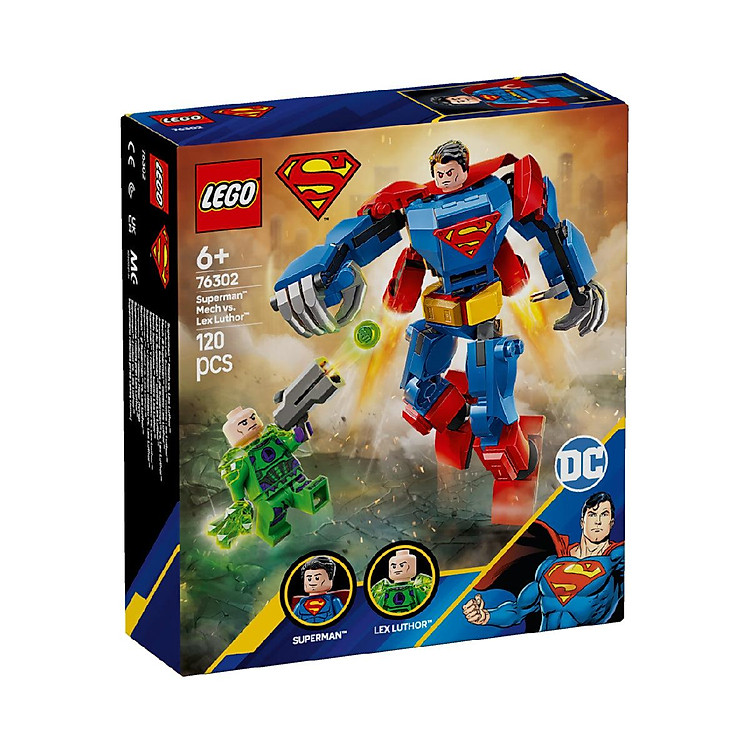 LEGO SUPERHEROES 76302 - Robot Lex Luthor Chính hãng Giá tốt - Hình ảnh 2