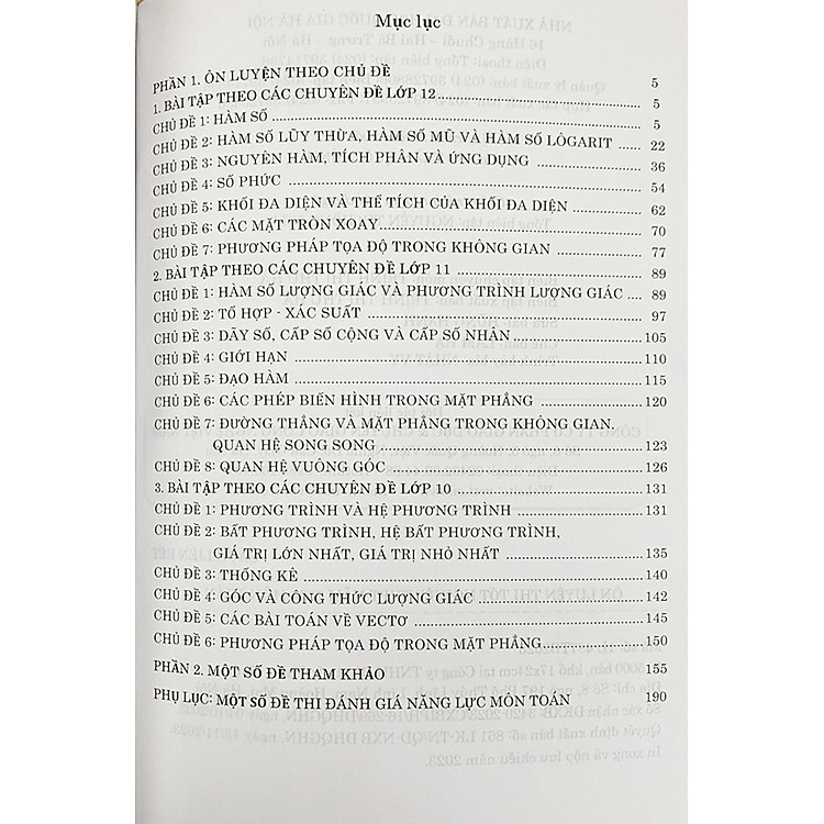 Ôn luyện thi tốt nghiệp THPT năm 2024 - Môn Toán - Ảnh 6