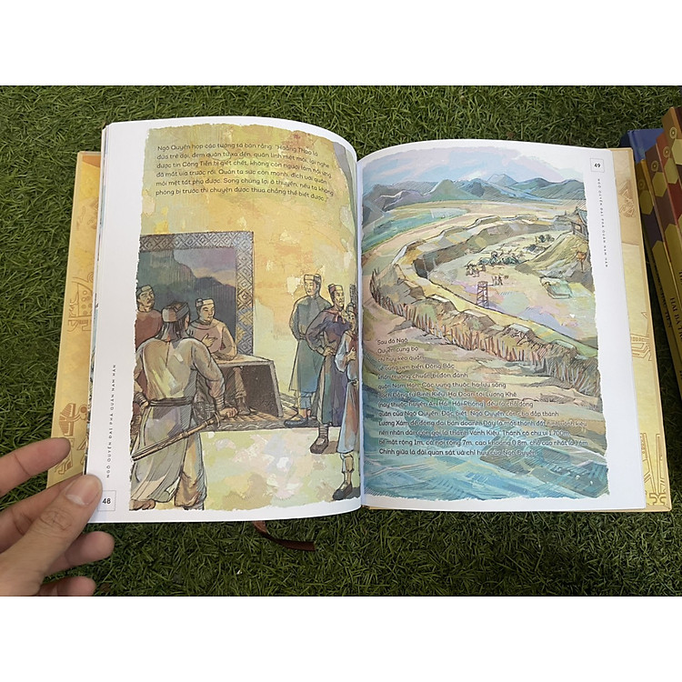 Bộ Lịch Sử Việt Nam Bằng Tranh - Ngô Quyền Đại Phá Quân Nam Hán - Ảnh 3