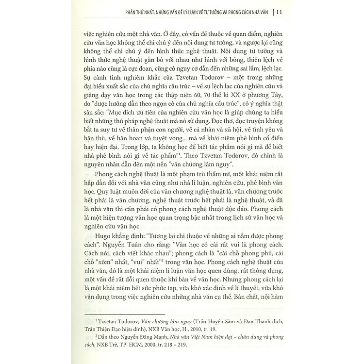 Tư Tưởng Và Phong Cách Nhà Văn - Những Vấn Đề Lý Luận Và Thực Tiễn (Bản in năm 2020) - Ảnh 7