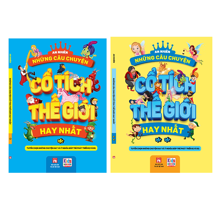 Combo Trọn Bộ Những Câu Chuyện Cô Tích Thế Giới Hay Nhất – Tập 1+2