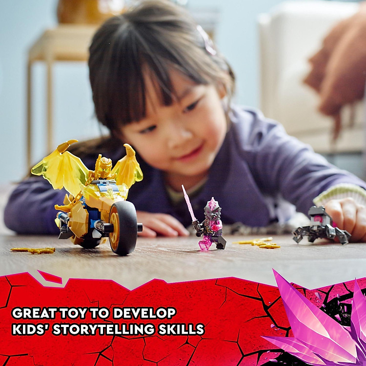 Mua LEGO Ninjago 71768 Xe đua rồng vàng Chính hãng Giá rẻ - Hình ảnh 5