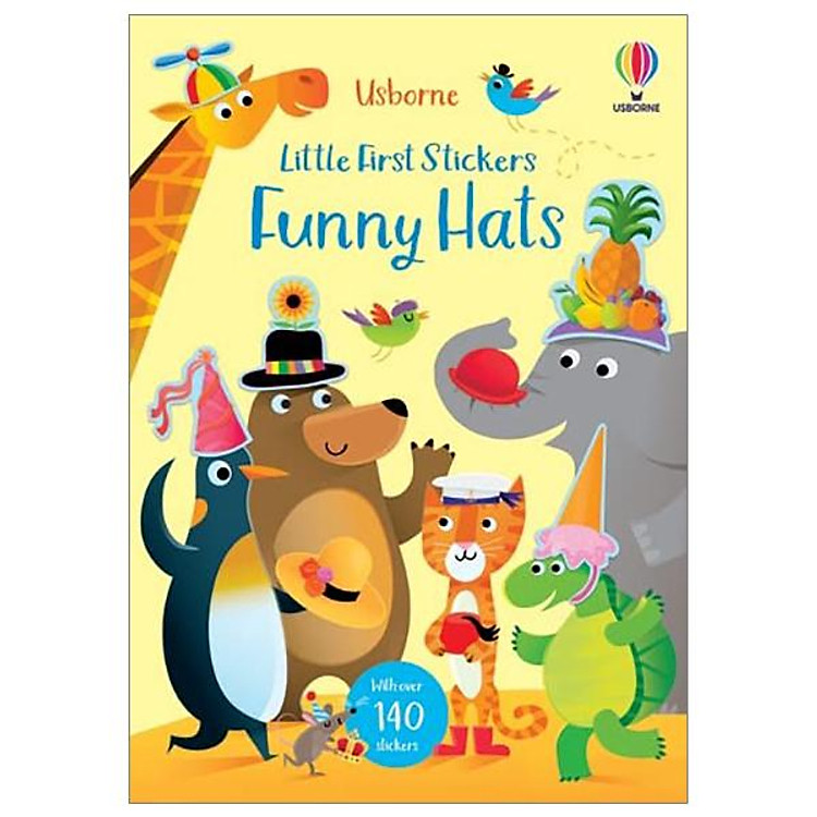 Little First Stickers Funny Hats