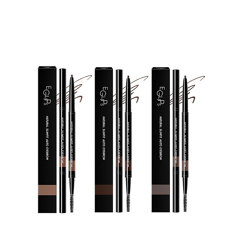 Chì Kẻ mày Eglips Natural Slimfit Auto Eyebrow 2 đầu (đầu nhỏ) 0.08g