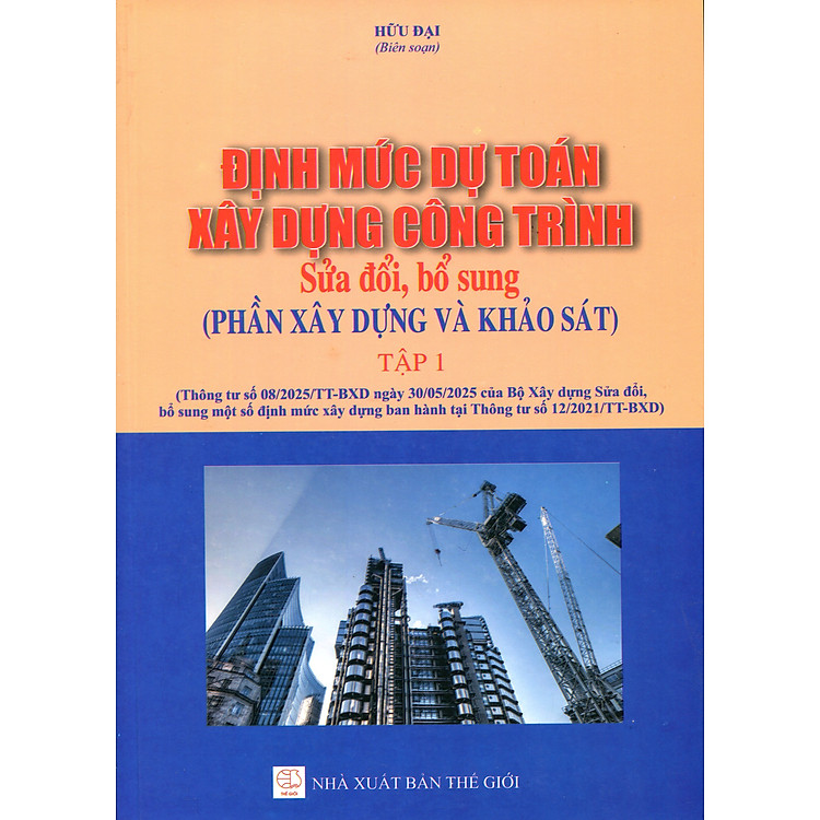 Định Mức Xây Dựng – Tập 1