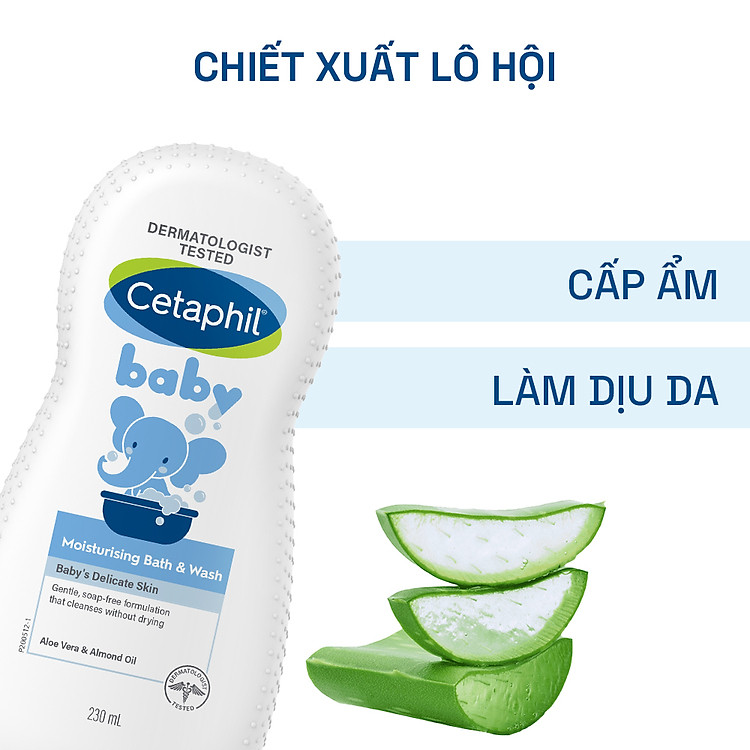 Dầu gội dịu lành Cetaphil cho bé 200ml Chính hãng Giá rẻ - Hình ảnh 5