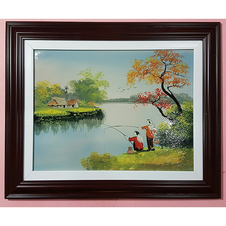 TRANH SỨ PHONG CẢNH QUÊ HƯƠNG