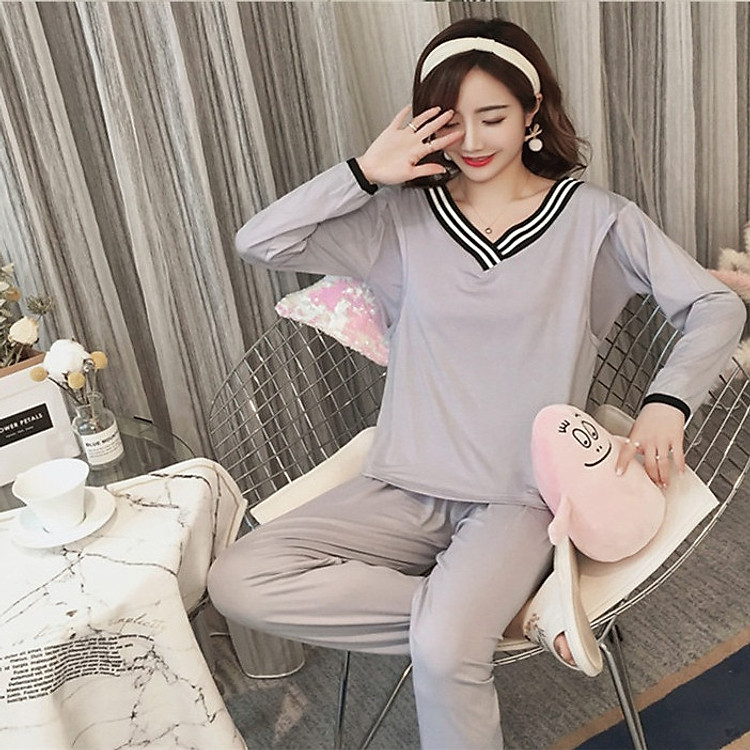 Đồ bộ bầu mặc nhà trước và sau sinh siêu mát