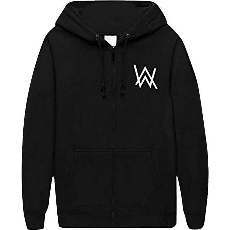 Áo Khoác Mũ Chống Nắng Thời Trang Nam Nữ Alan Walker (Đen)