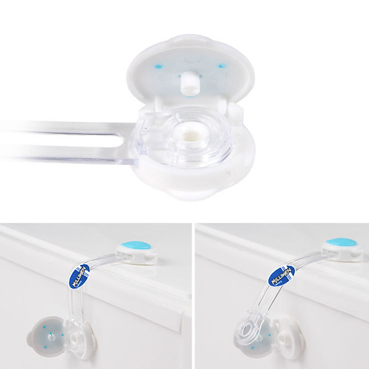 Bộ 2 Khóa Chặn Cửa Tủ Lạnh Milliken Chính hãng Ưu đãi - Hình ảnh 2