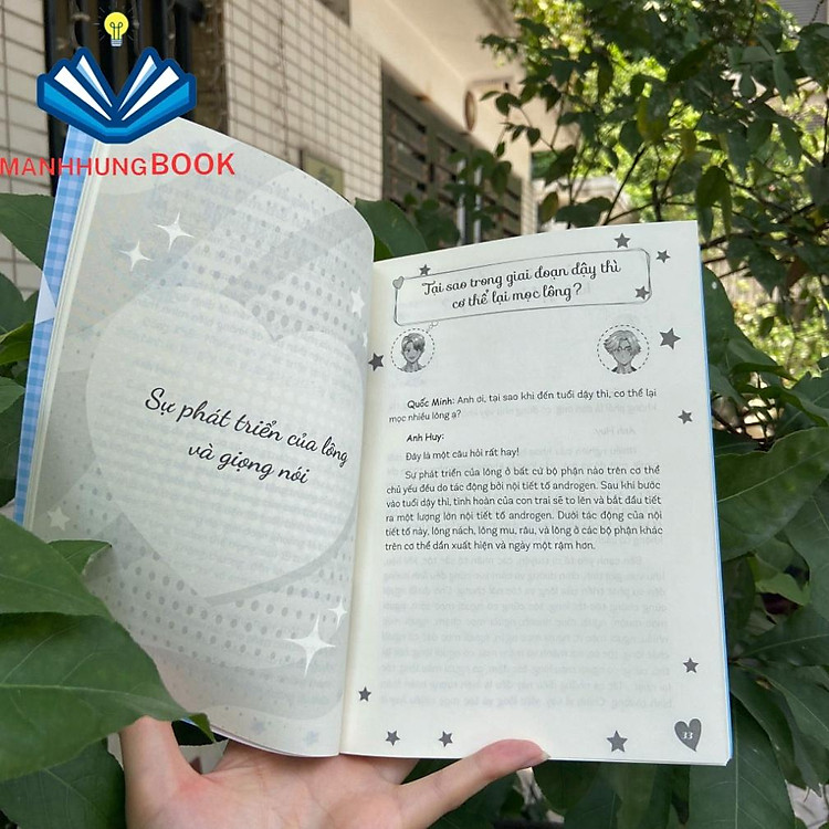 Cẩm Nang Tuổi Dậy Thì Dành Cho Bạn Trai - Em Hỏi Anh Đáp Tuổi Dậy Thì Thật Thú Vị - Ảnh 2