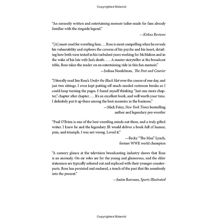 Under The Black Hat: My Life In The WWE And Beyond - Ảnh 6