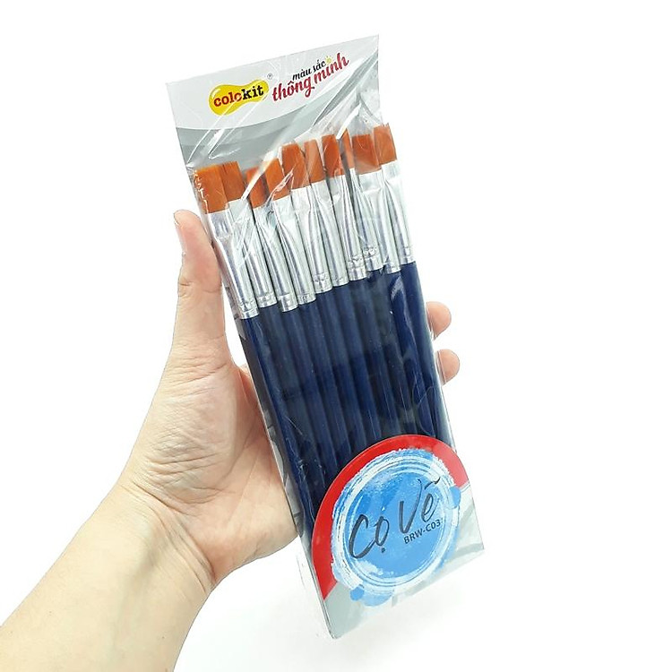 Cọ Vẽ Colokit BRW-C03 (10 cây) - Ảnh 3