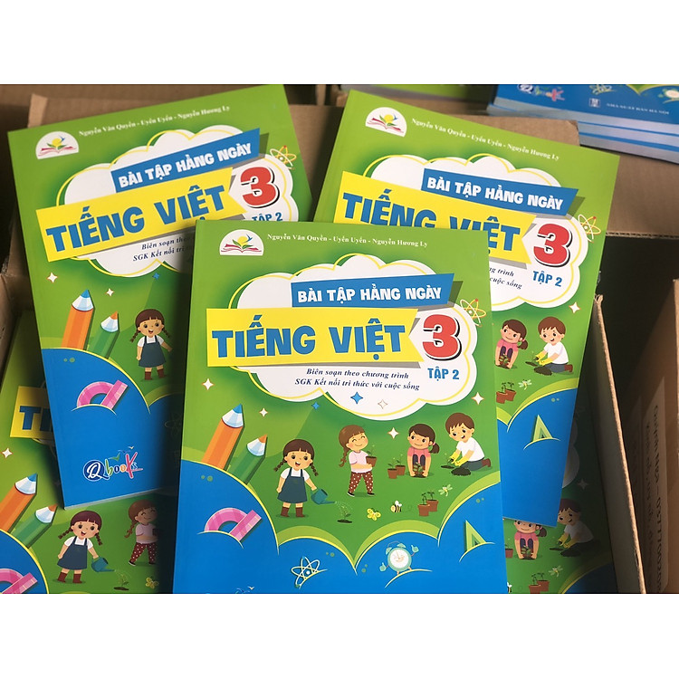 Combo Bài Tập Hằng Ngày Toán và Tiếng Việt Lớp 3 – Kết Nối Tri Thức Với Cuộc Sống – Tập 1, 2