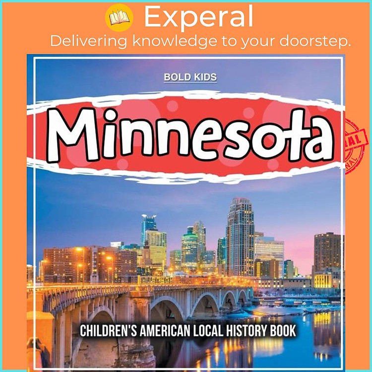 Sách - Minnesota - Children's American Local History Book by Bold Kids (UK edition, paperback)